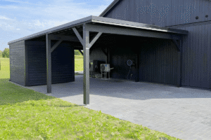 Carport Ralf 52m² with a small storage room