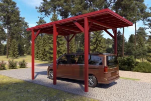 Camping carport Ralf 24m²