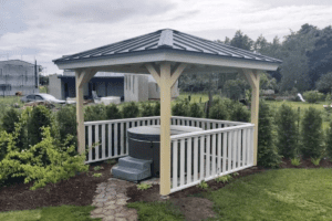 Jacuzzi shelter