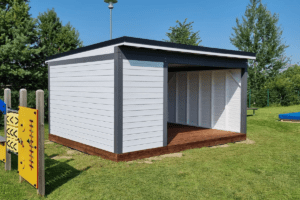 Garden Shelter Kati with a storage room